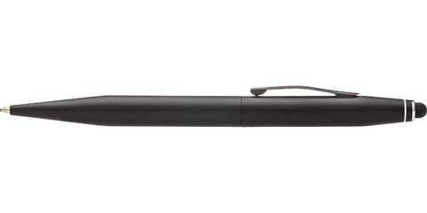 Ручка шариковая Cross Tech2, Satin Black со стилусом, M, BL (AT0652-1)