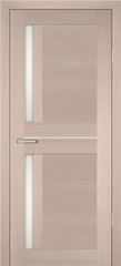 Дверь PS-19 / Цвет Капучино Мелинга / белый сатинат / Двери PROFILO PORTE