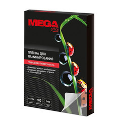 Пленка для ламинирования Promega office 111x154 (А6) 80 мкм глянцевая (100 штук в упаковке)