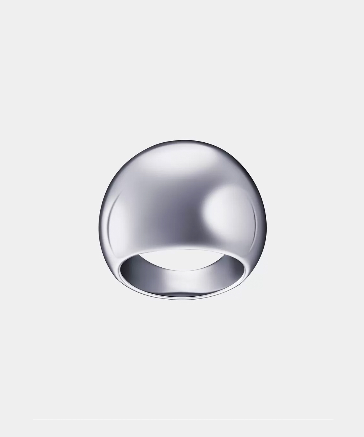 Кольцо BOWL SILVER