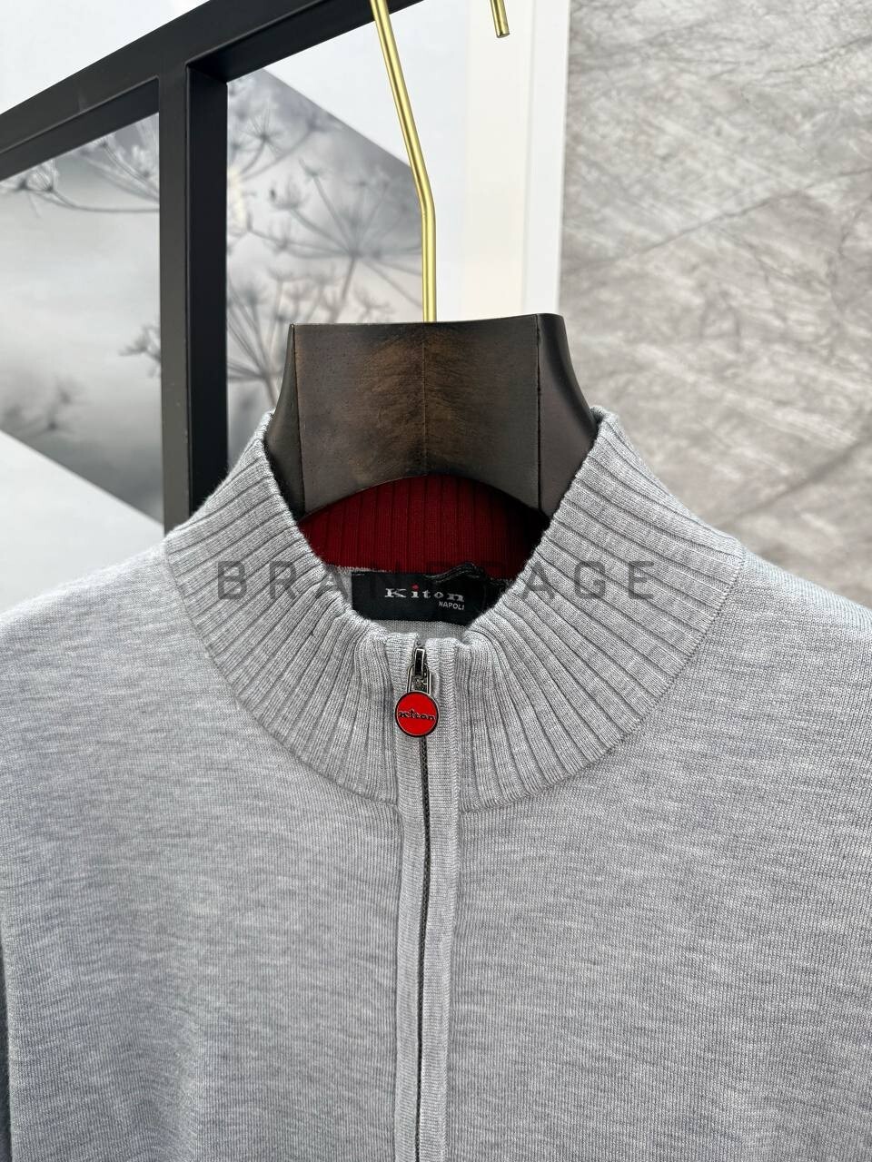 Кардиган из шерсти мериноса Kiton BPLUX5476 Кардиган из шерсти мериноса Kiton BPLUX5476