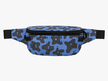 Повседневная сумка на пояс Enklepp Lamel Waist Bag black flowers-blue - 1