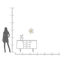 Украшение настенное Orchid «Белая орхидея» 44 см