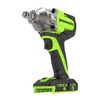 Гайковерт ударный акк. Greenworks IW5500, 24V, б/щет, 1/2'', 500Нм, 3 режима, 1х4Ач,ЗУ,кор (3805007CUB) — фото 3