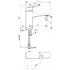 Ideal Standard Ceraplan BD224AA Смеситель H90 для раковины