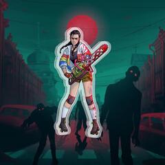 Лимитированный стенд "BUBBLE Заражение: Айса Уланова"