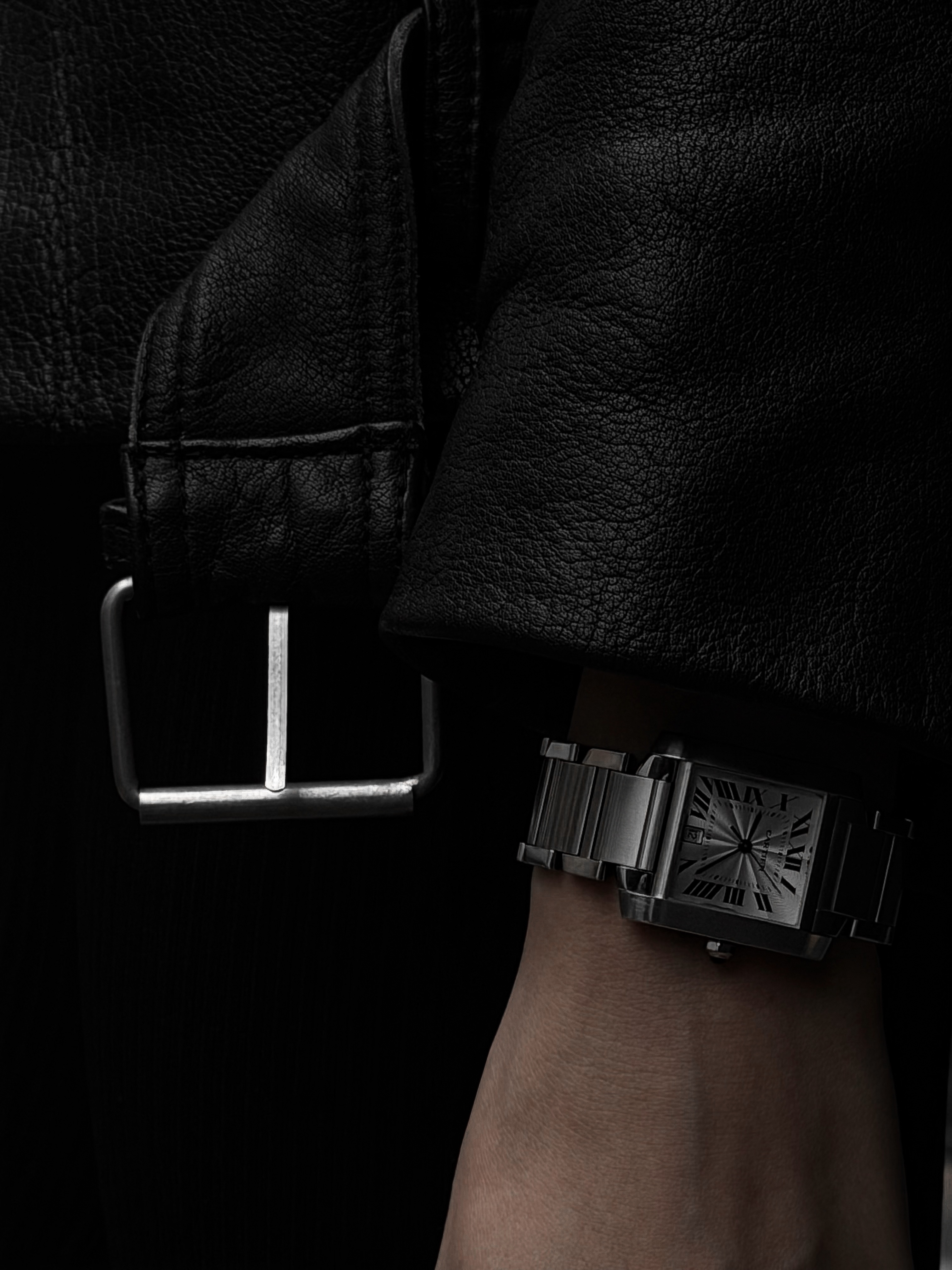Винтажные часы Cartier tank Française — фото 8