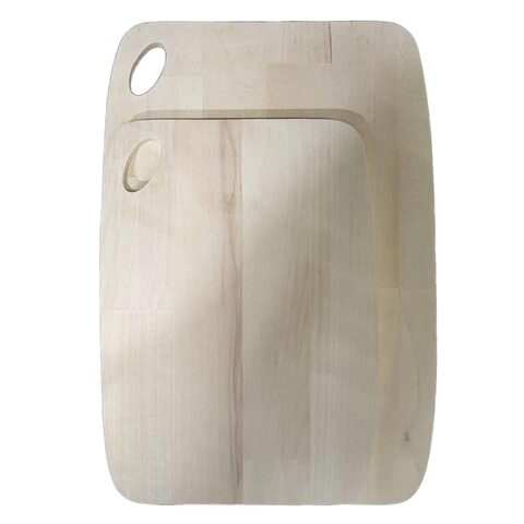 Набор разделочных досок 0,8 см, массив березы, 2 шт: 18х25, 22х32 см
