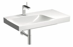 Geberit Xeno2 500.533.01.1 Раковина с полкой, 90x48см, белый / Специальное керамическое покрытие KeraTect фото