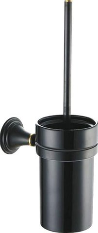 Fixsen Luksor FX-71613B Туалетный ершик, цвет: чёрный