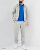 Мужская толстовка с капюшоном Mizuno Sweat Fz Hoodie серая - 4