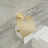Fixsen Comfort Gold FX-87010 Держатель туалетной бумаги с крышкой, цвет: золото