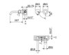 Cezares LEAF-BLI2-20-L-01-W0 Смеситель для раковины встраиваемый, цвет: хром