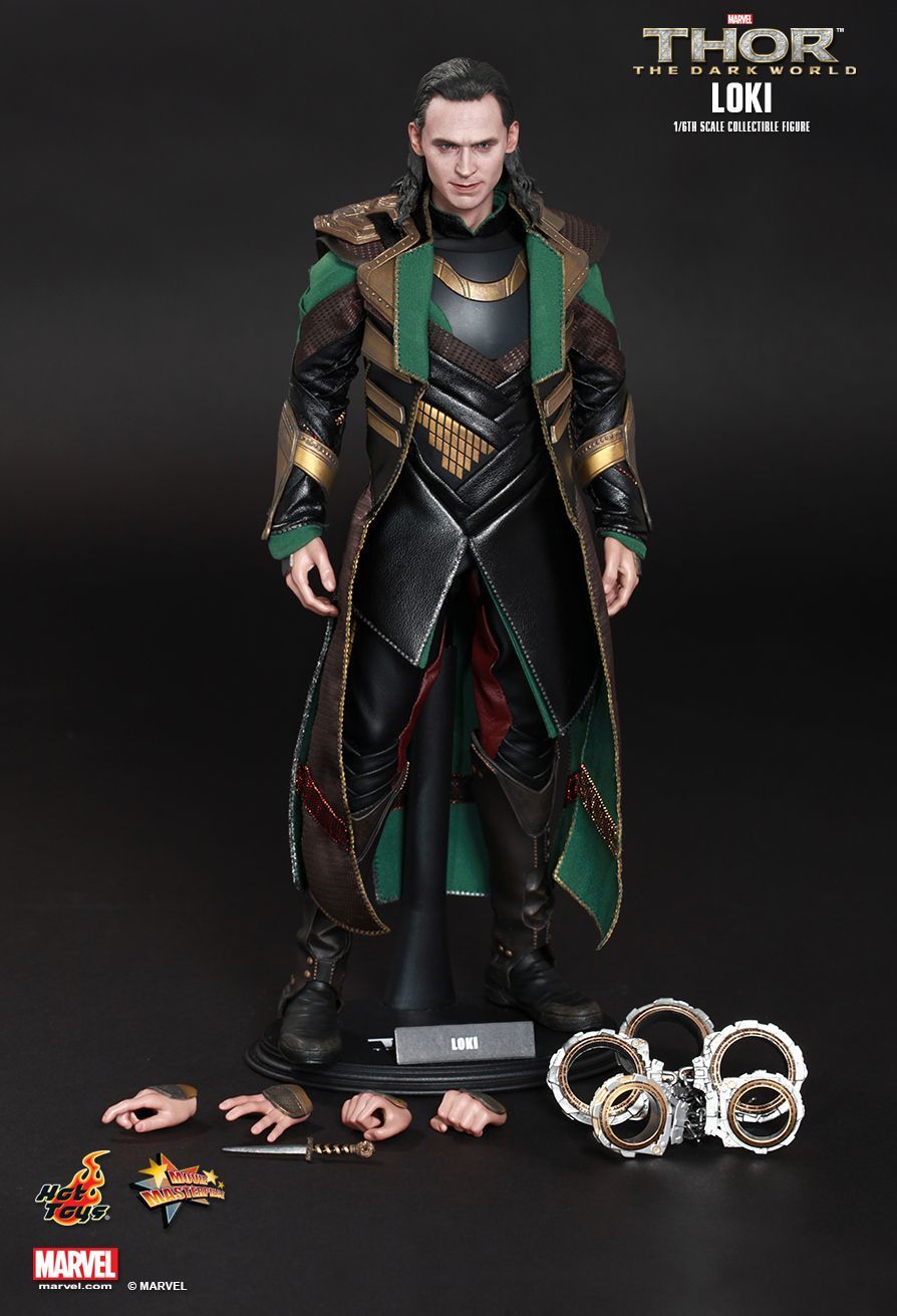 Фигурка Локи из фильма Тор 2 Царство тьмы Hot Toys