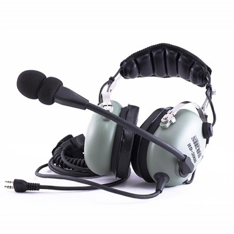 Авиационная гарнитура со звукоизляцией Sirus HD-3000