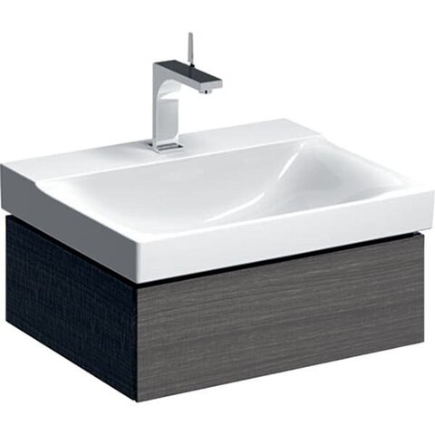 Geberit Xeno2 500.505.43.1 Тумба под раковину, 58x22x46.2см, Серый / Меламин, древесная структура