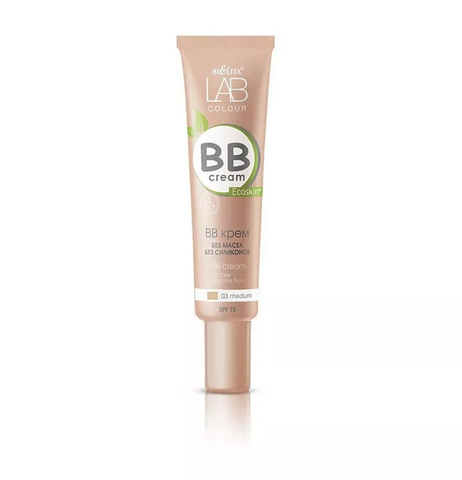 LAB colour BB крем без масел и силиконов тон 03 medium 30мл Белита — фото 5