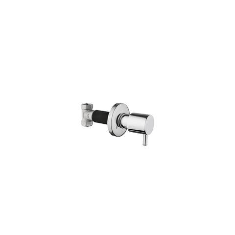 Creavit AC90L Кран запорный, цвет: хром