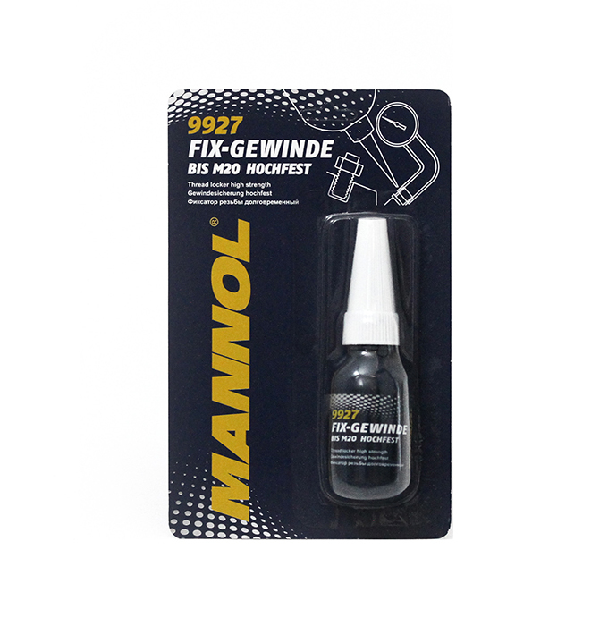 Фиксатор резьбы долговременный Mannol Fix Gewinde Hochfest, 10 мл