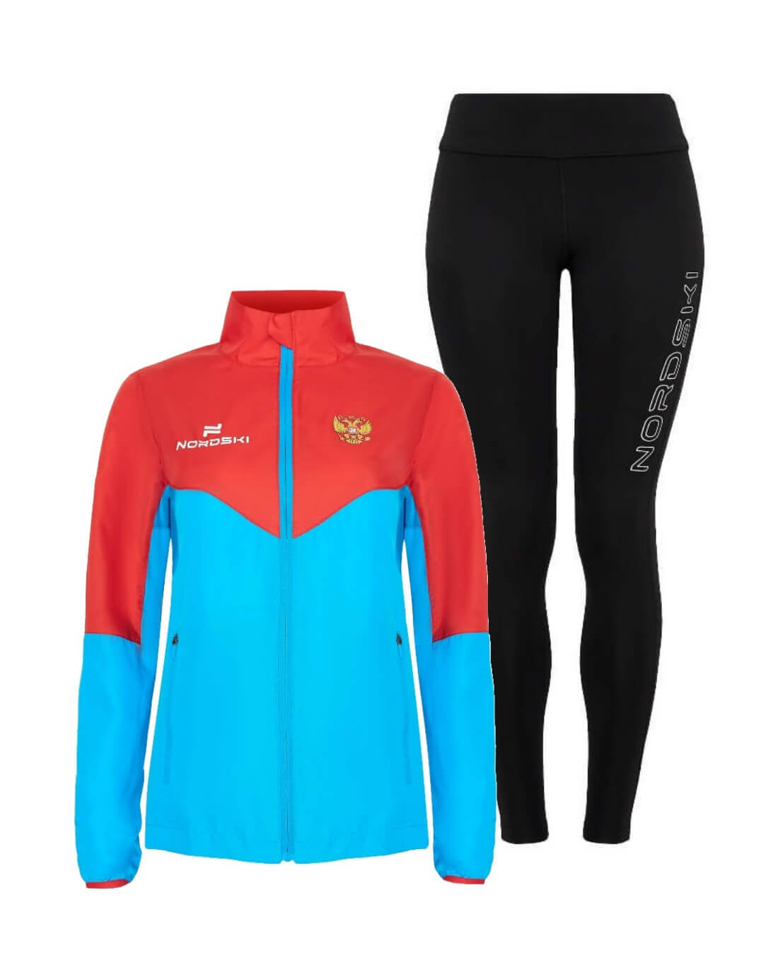 Nordski Sport Elite костюм для бега женский blue-black - 7