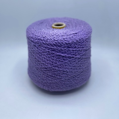 Botto Poala (пр.Италия).art-Wavy 195м/100гр, 80%Хлопок 20%Шелк, цвет-Лаванда, арт.24989