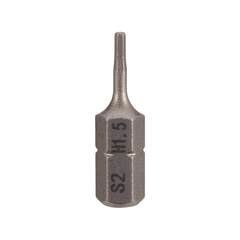 Бита шестигранная HEX 1,5 х25мм S2 1шт SGS 6325-H1.5