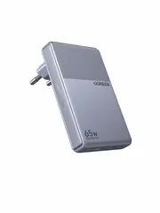 Зарядное устройство UGREEN X865 (95907B) 65W 3-Port 2*USB-C&1-USB-A GaN Fast Charger EU серый