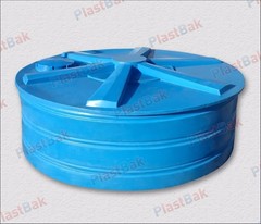 Емкость пищевая вертикальная Пластбак 3500 л. (3700 л.) Вертикальная (230x230x100см;синий) - арт.556295