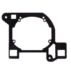 Переходные рамки №147 на Toyota Land Cruiser Prado IV с диодной оптикой ( LED AFS) для установки модулей Hella 3R