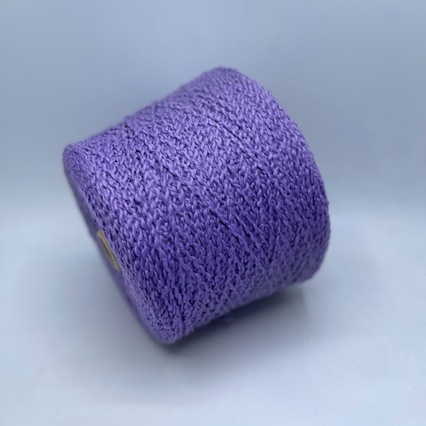Botto Poala (пр.Италия).art-Wavy 195м/100гр, 80%Хлопок 20%Шелк, цвет-Лаванда, арт.24989