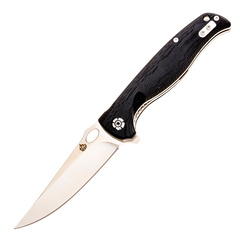 Фото Складной нож QSP Knife Gavial, сталь D2, рукоять G10, черный