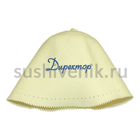 Колпак банный из фетра Директор - 8