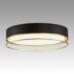 7723/100L AVRA LED SN 055 Светильник металл/пластик/белый/черный/золотой LED 100Вт 3000-6000K D600 IP20 пульт ДУ LOFTY