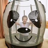 Батут детский DFC ANIMALS PANDA 55" с сеткой фото №18