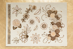Флеш тату / Flash Tattoo №SD-8032 Флеш тату / Flash Tattoo №SD-8032