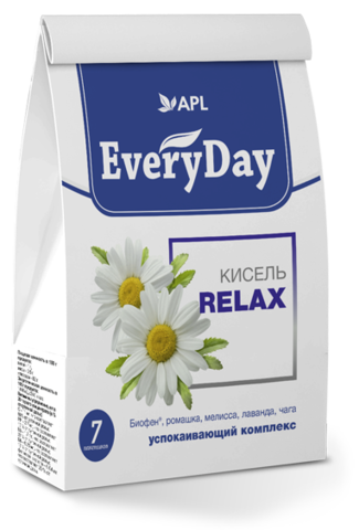 Кисель EveryDay Relax с Биофеном и успокаивающим комплексом