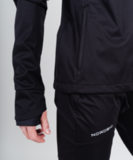 Премиальный мембранный ветрозащитный спортивный костюм Nordski  Warm Black мужской