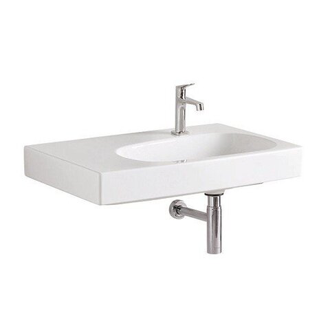 Geberit Citterio 500.546.01.1 Раковина с полкой 75x50см, белый