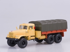 KRAZ-255B board with awning 1979 orange 1:43 Nash Avtoprom