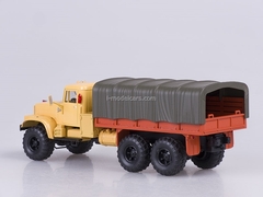 KRAZ-255B board with awning 1979 orange 1:43 Nash Avtoprom