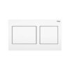 Viega Prevista Visign for style 21 773250 Панель смыва для унитазов, пластик альп белый, модель 8611.1