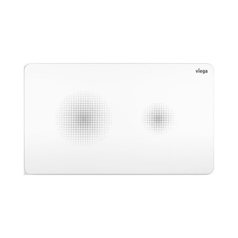 Viega Prevista Visign for style 25 774356 Панель смыва бесконтактная ( 2-х реж смыв с функц Viega Hygiene+), пластик, цвет альпийский, модель 8615.1