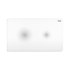 Viega Prevista Visign for style 25 774356 Панель смыва бесконтактная ( 2-х реж смыв с функц Viega Hygiene+), пластик, цвет альпийский, модель 8615.1 фото