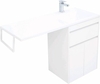 Aquanet Токио 239210 Тумба с раковиной, цвет: белый