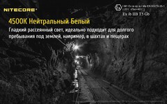 Фонарь взрывозащищенный налобный NITECORE EH1, 260 lm аккумуляторный