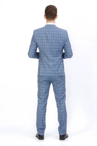 Костюм мужской - тройка Slim Fit Danilo Barcelo 29/68