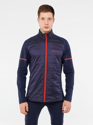 Мужская тренировочная беговая куртка Moax Tauri Stretch Fit чернильно-синяя