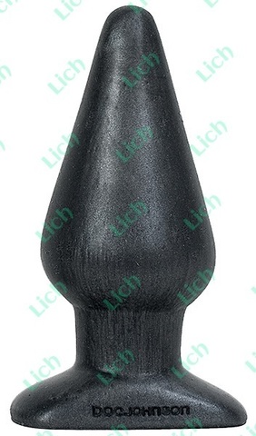 Большая серая пробка PLATINUM SILICONE