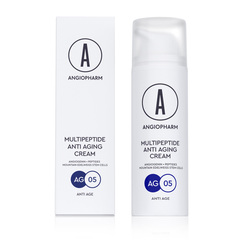 ANGIOPHARM Мультипептидный омолаживающий крем для лица
