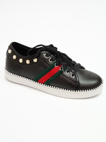 Кеды женские демисезонные GUCCI YMD-010 \01